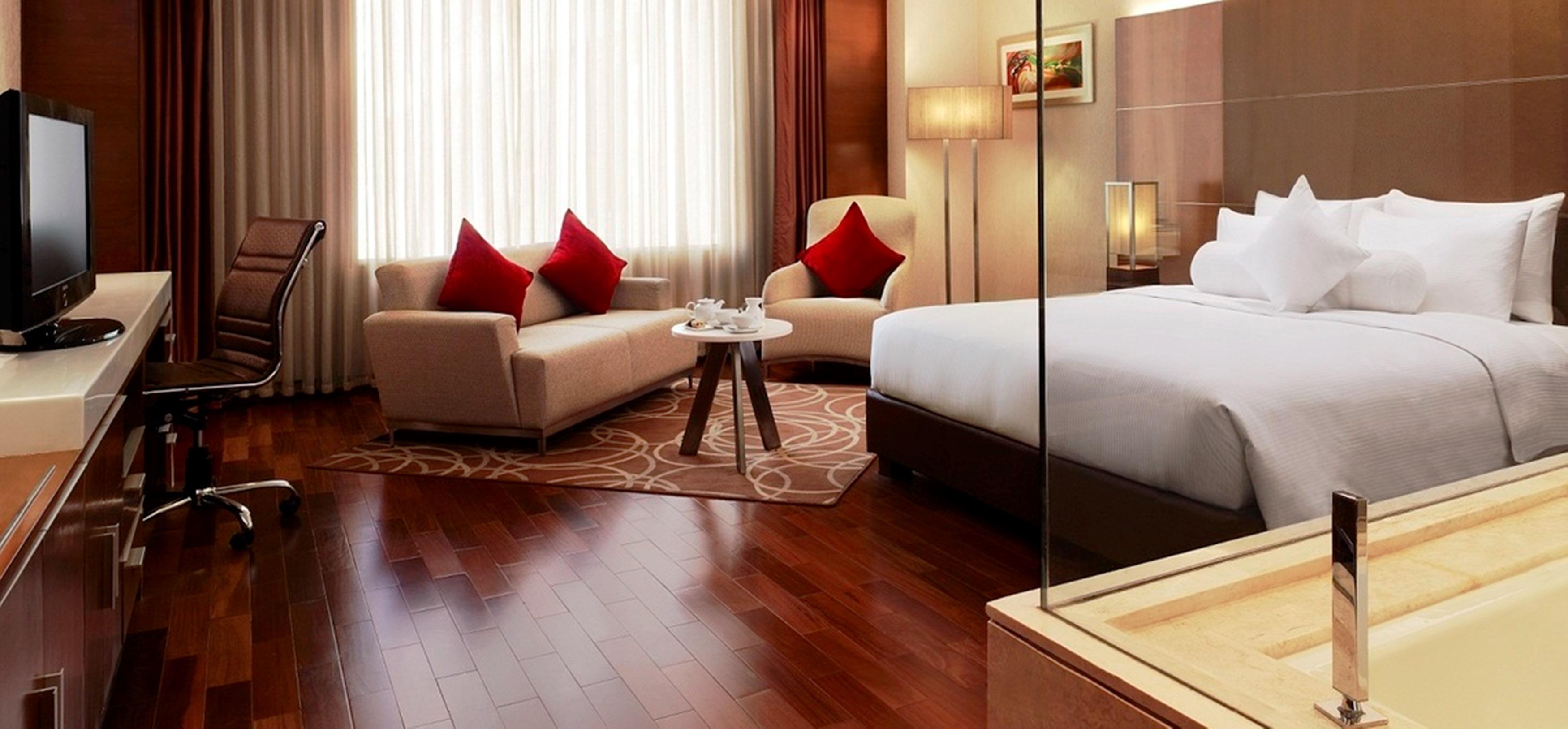 Hyatt Centric Janakpuri New Delhi Hotell Eksteriør bilde A room at the hotel